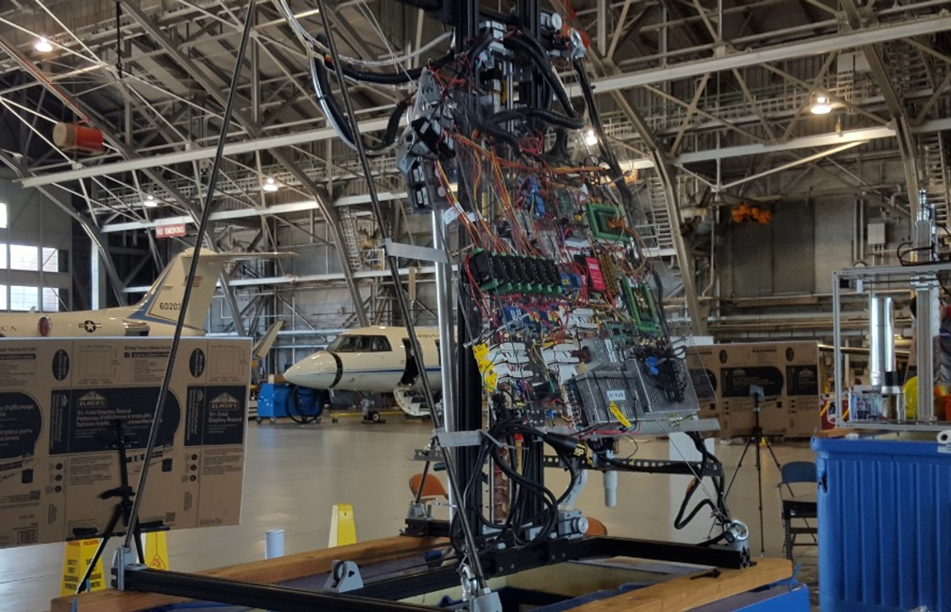 NU PAWES running at NASA Langley Research Center